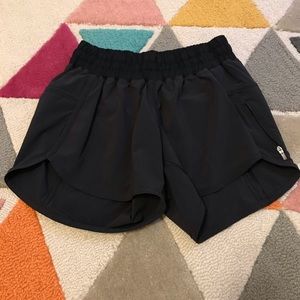 Worn once! Lululemon running shorts